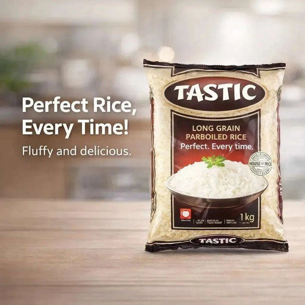 Tastic Long Grain Parboiled White Rice - 1kg Facebook Ad