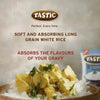 Tastic Soft & Absorbing Long Grain White Rice 2kg pack for flavorful meals