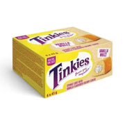 Tinkies Original Vanilla 45g pack of 6 creamy ice cream with biscuit pieces snack