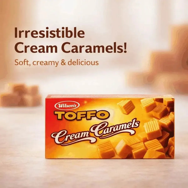 Wilsons Toffo Toffee Cream Caramels - 64g Facebook Ad