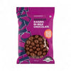 Woolworths CHUCKLES® Chocolate & Raisins 300g pack, featuring juicy raisins coated in smooth milk chocolate.