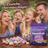 Woolworths Fantastical multi-coloured candy-coated chocolate eggs with chewy jelly centre and crispy shell