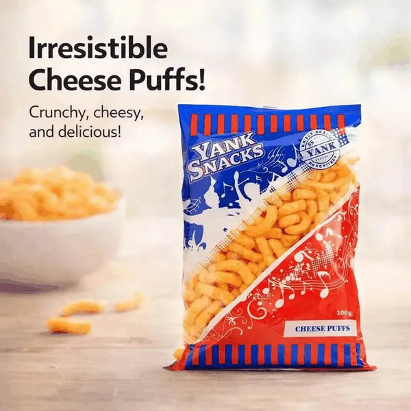 Yank Snacks Maize Puffs Cheese - 100g Facebook Ad