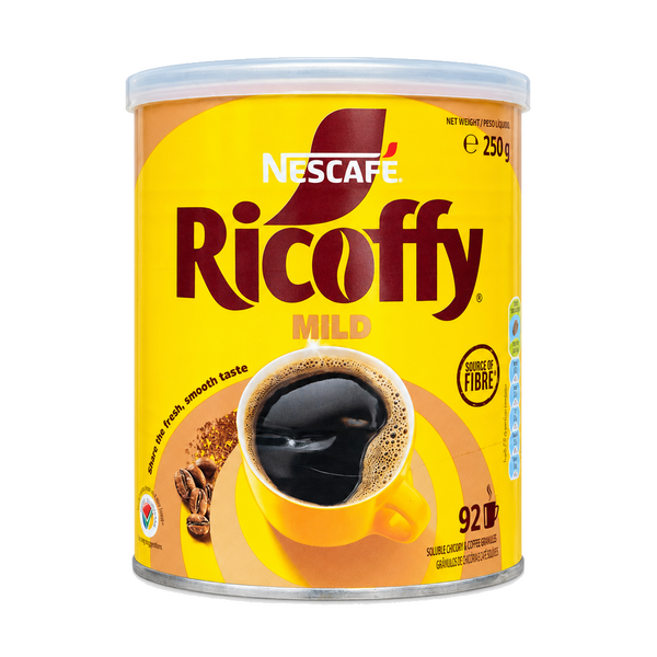 Nescafé Ricoffy Mild soluble chicory and coffee granules 250g tin