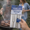 GoodNel Meat Fork (Stainless Steel) - Long Length (435mm) Facebook Ad