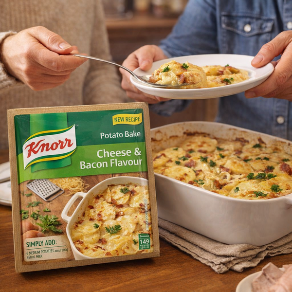 Knorr Potato Bake: Cheese and Bacon 43g Facebook Ad