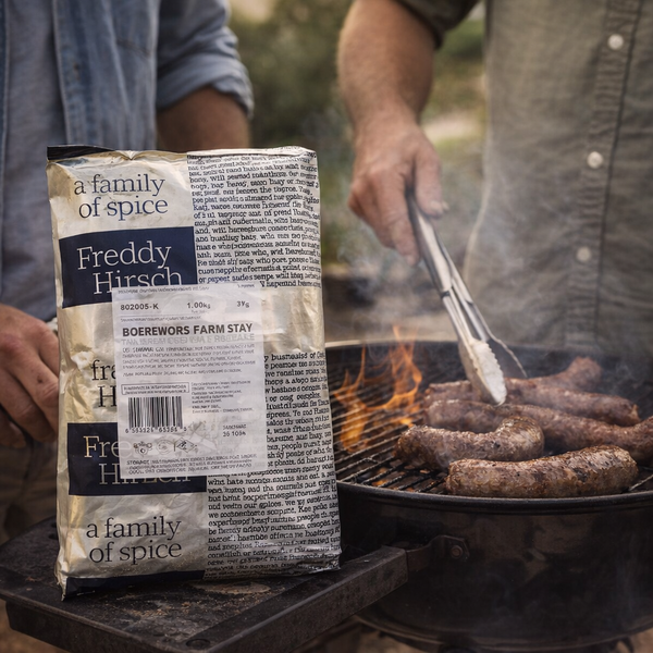 Freddy Hirsch Boerewors Farm Stay Flavour 1.0kg (Seasoning) Facebook Ad