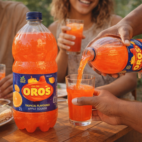 Brookes Oros Concentrate Flavours Tropical Flavoured Apple Squash - 2 Litre Facebook Ad