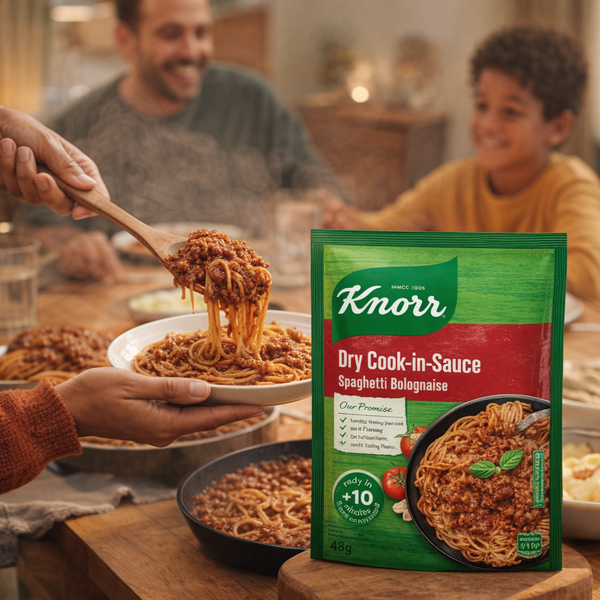 Knorr Cook-In-Sauce: Spaghetti Bolognaise 48g Facebook Ad