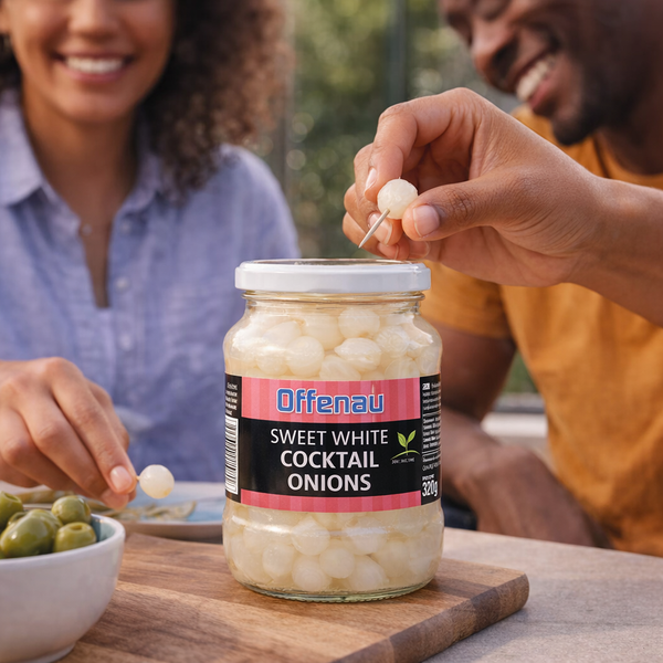 Offenau Cocktail Onions - WHITE 340g Jar Facebook Ad