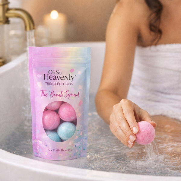 Oh So Heavenly Trend Editions Bomb Squad Bath Bombs (5 x 30g) Facebook Ad