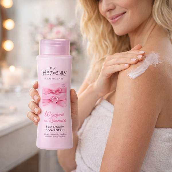 Oh So Heavenly Classic Care Body Lotion - Wrapped In Romance (375ml) Facebook Ad