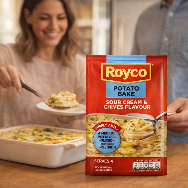 Royco Potato Bake - Sour Cream & Chives 40g Facebook Ad