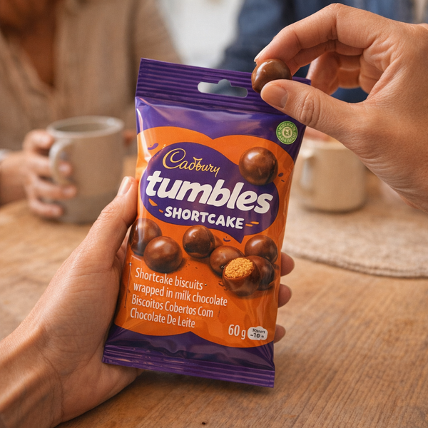 Tumbles Shortcake (Cadbury) - 60g Facebook Ad
