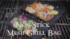 Braai Sakkie Black Mesh Grilling Bag